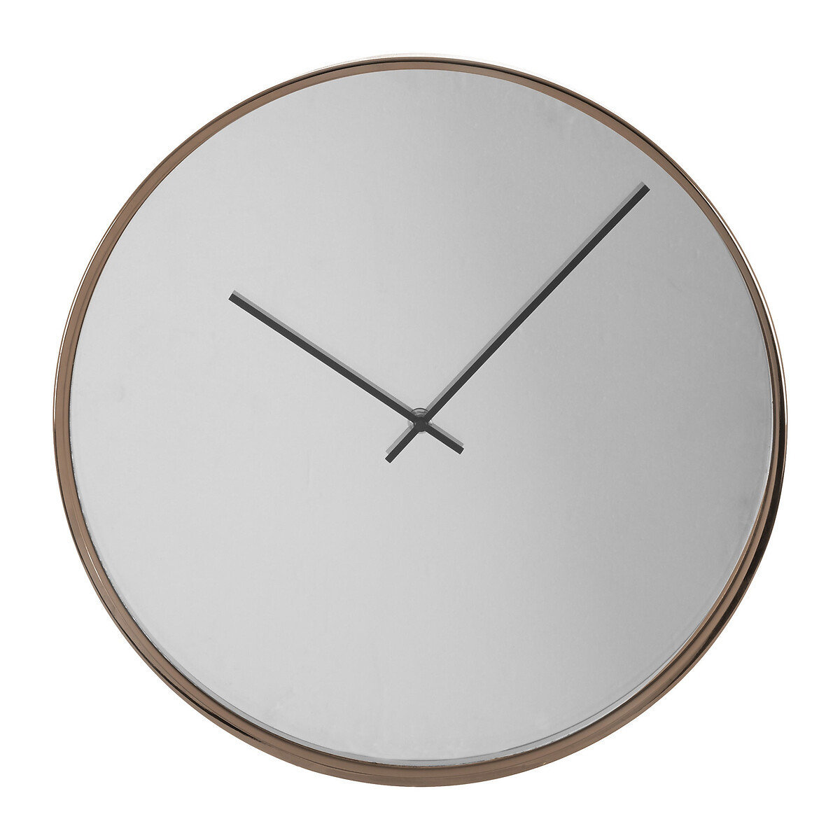 40cm Mirrored Face Rose Gold Wall Clock gold-coloured, ÉDITÉ