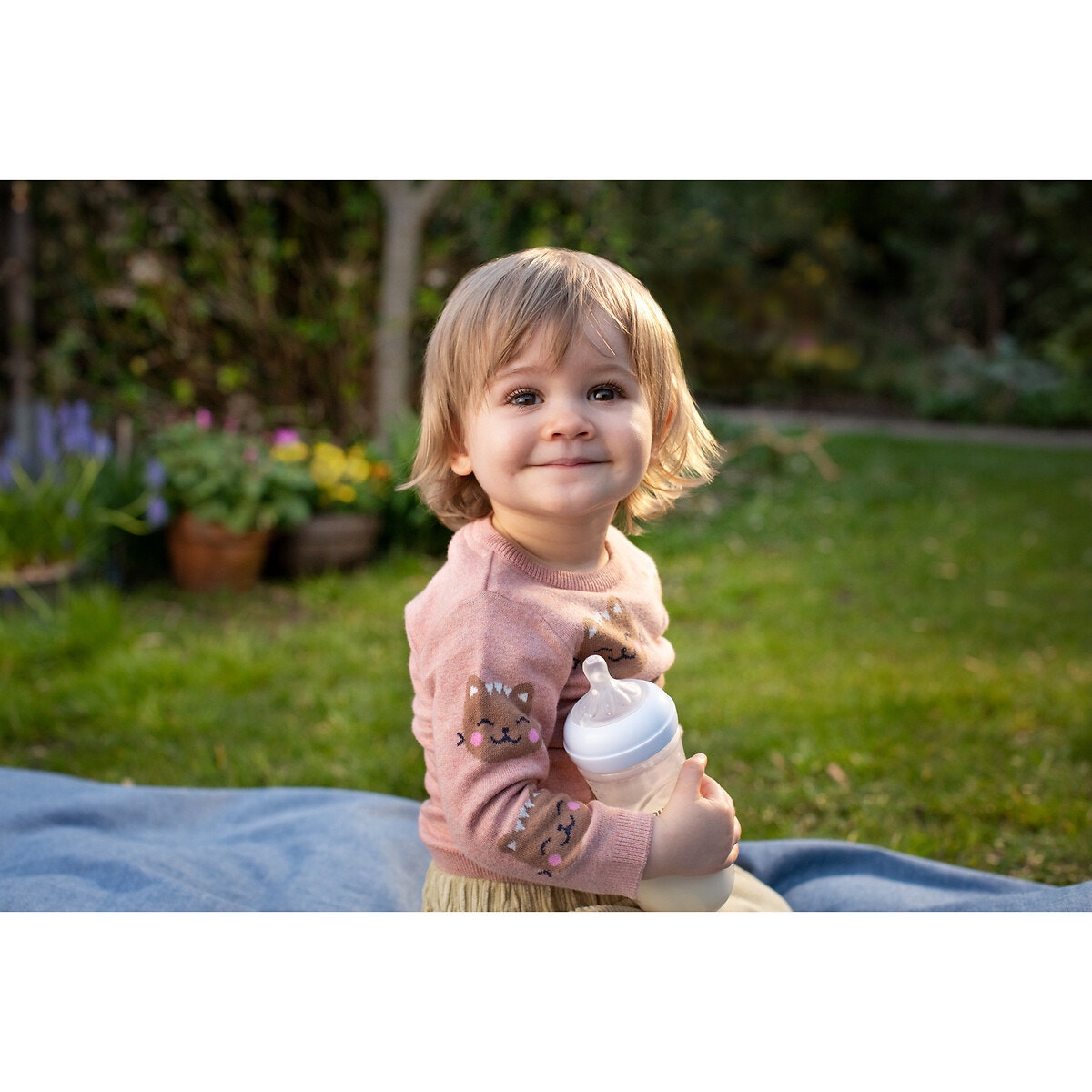 Lot de 2 biberons natural SCY906/02 transparent, PHILIPS AVENT