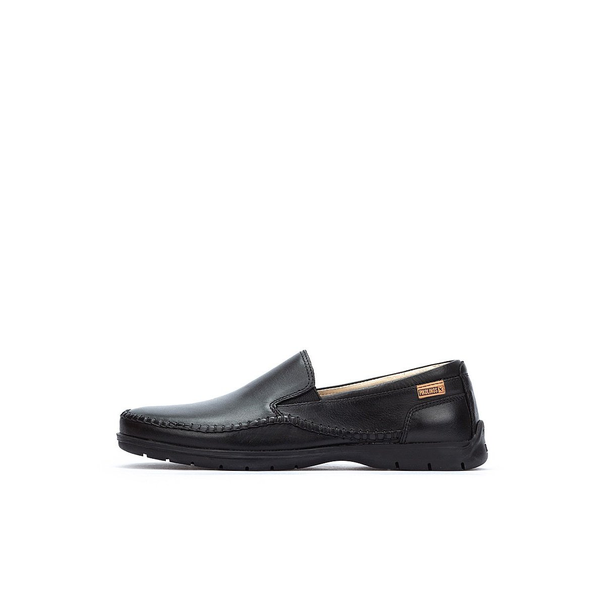 Mocassins cuir MarBella black, PIKOLINOS