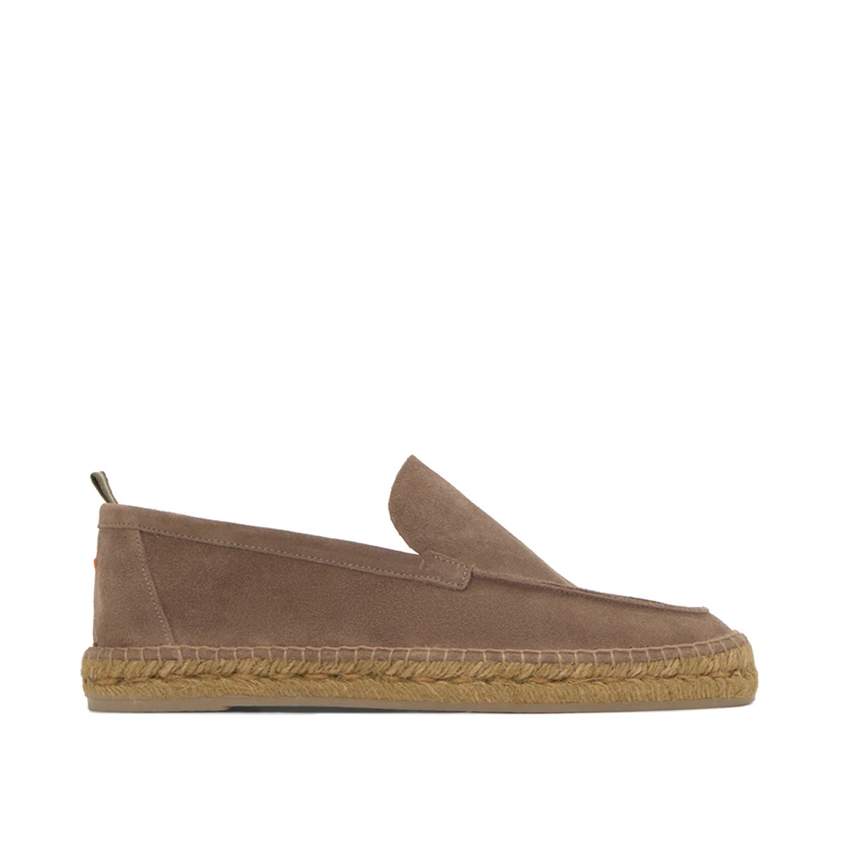 Espadrilles plates style mocassin NINO taupe, CASTANER