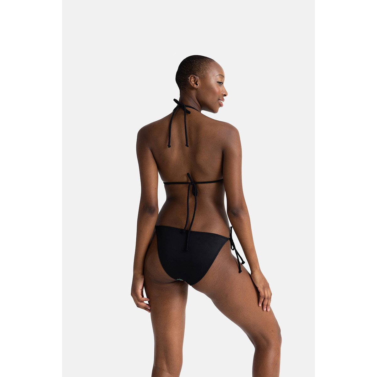 Keta Crochet Bikini Bottoms multi-coloured striped, DORINA