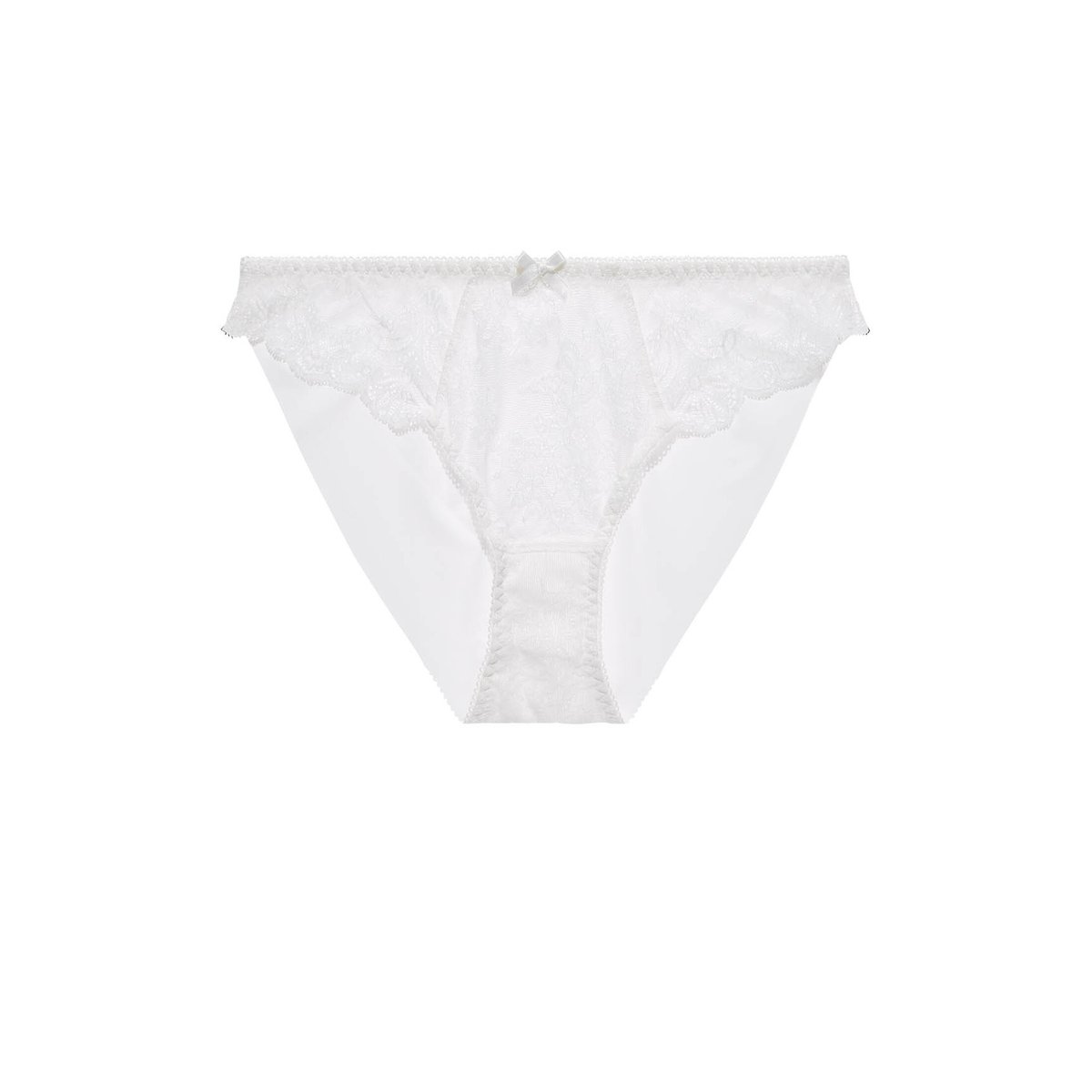 Culotte dos opaque bresilienne Danse des Sens blanc, AUBADE