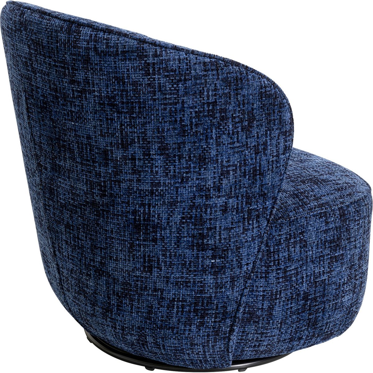 Fauteuil pivotant, ELLIE bleu foncé, KARE DESIGN