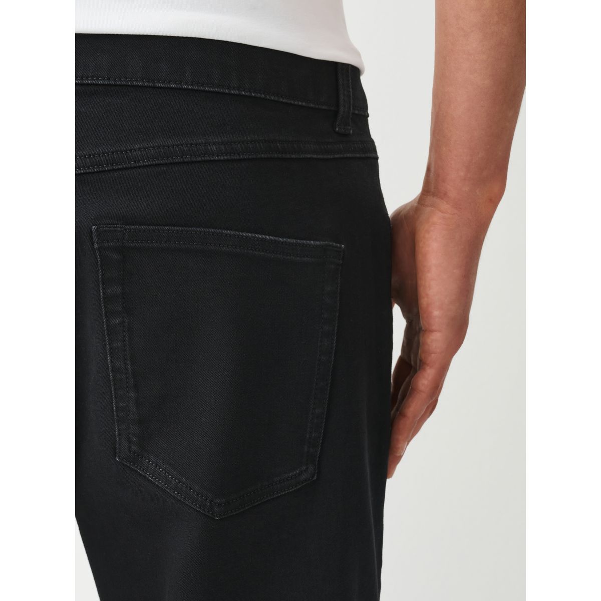 Jean stretch essentiel noir, NEXT