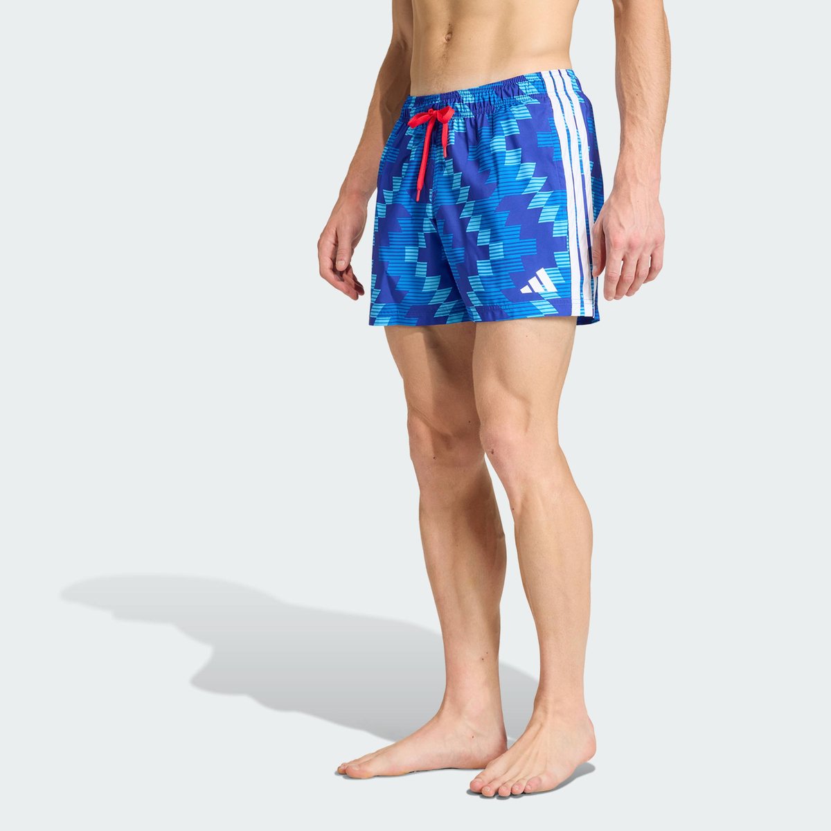 Short De Bain Graphique Inspiration Football 12,7 Cm Short De Bain Graphique Inspiration Football 12,7 Cm semi blue burst / white, ADIDAS SPORTSWEAR