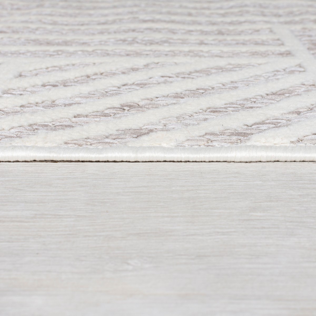 Tapis intérieur extérieur moderne BLOCO beige, NOVATREND