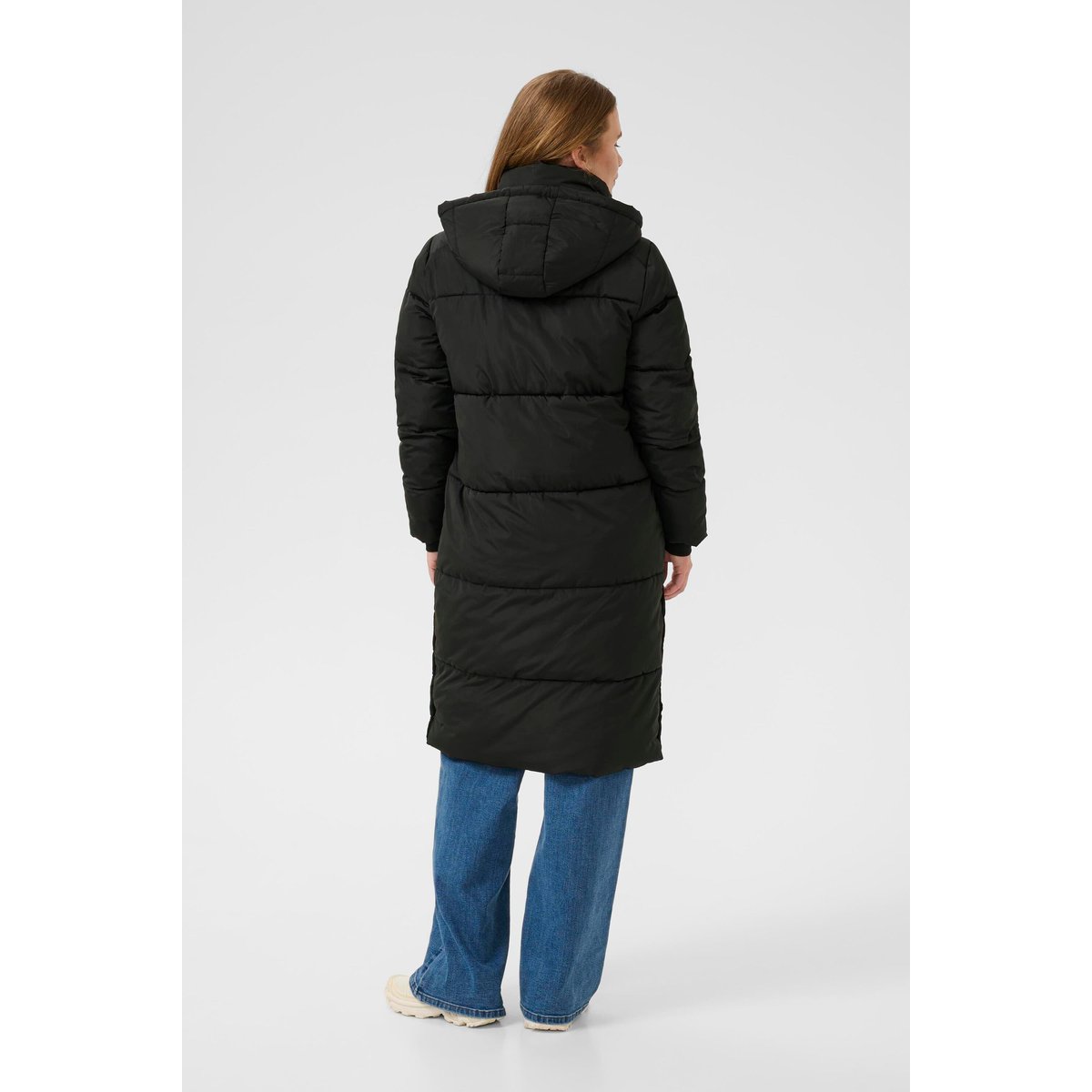 Manteau noir black deep, KAFFE