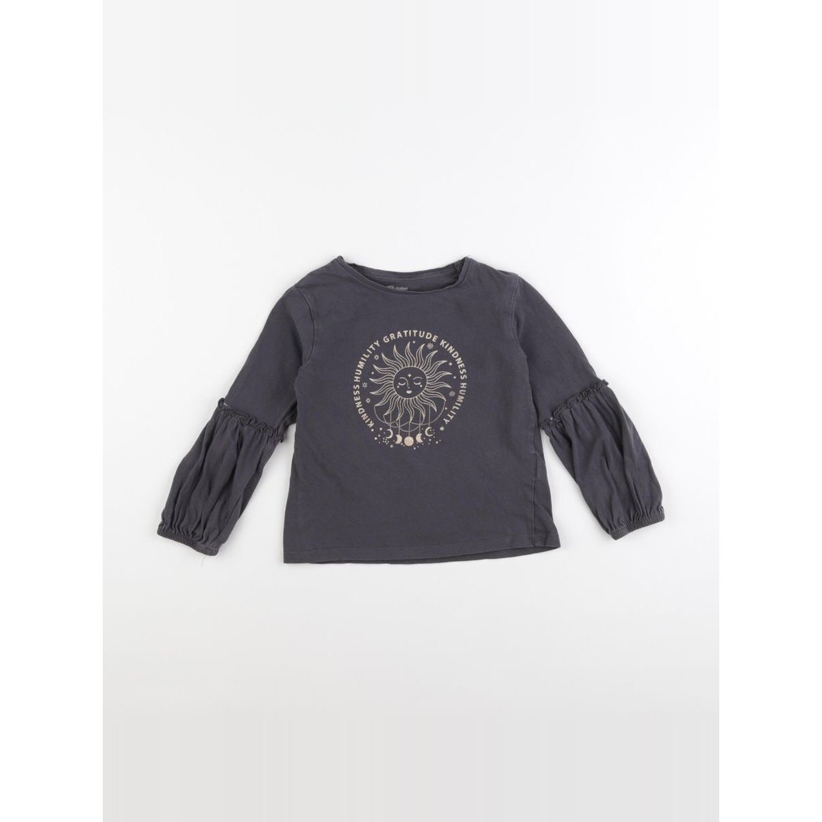 Tee-shirt - Etat satisfaisant gris, or, VERTBAUDET