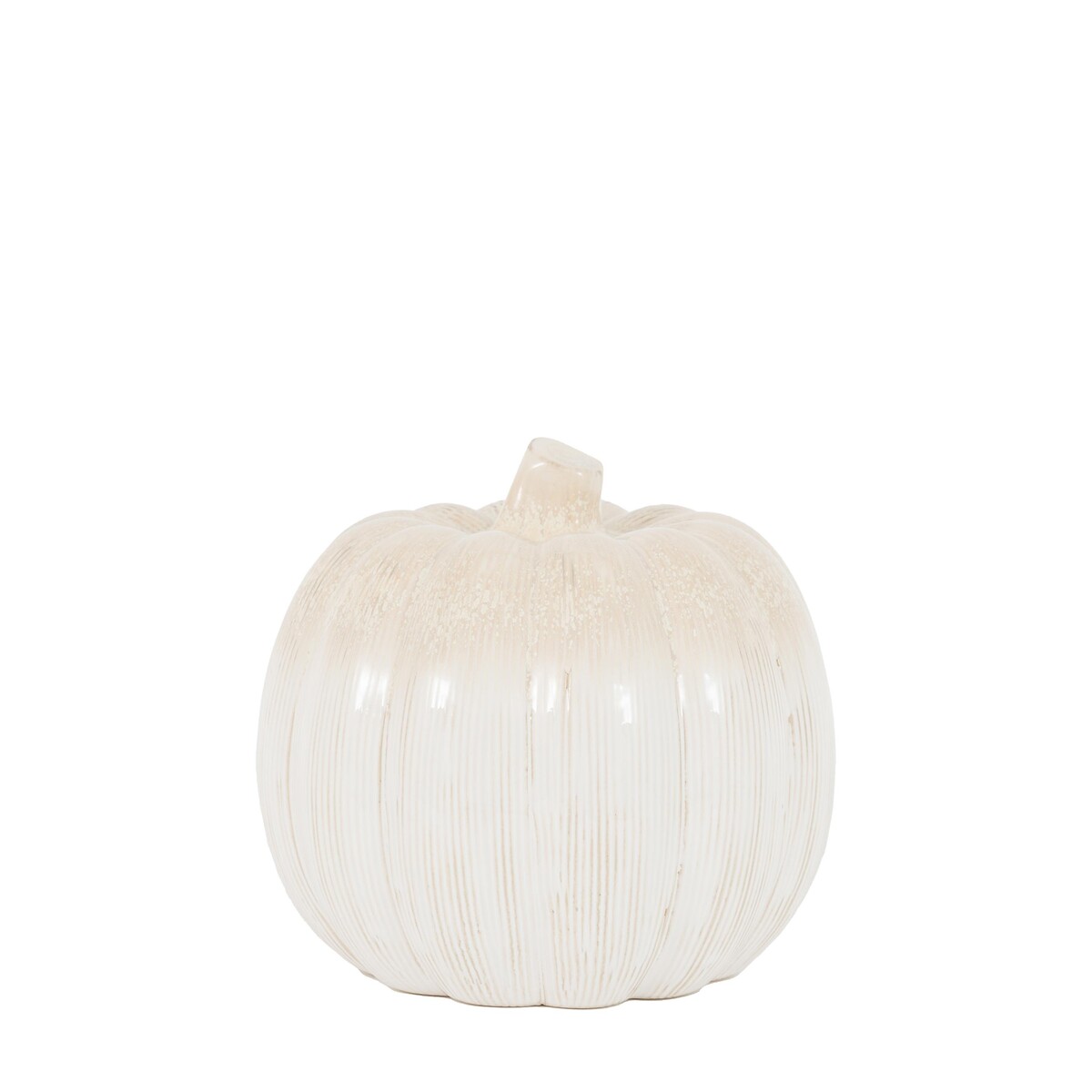 20cm Ceramic Pumpkin Ornament natural, ÉDITÉ