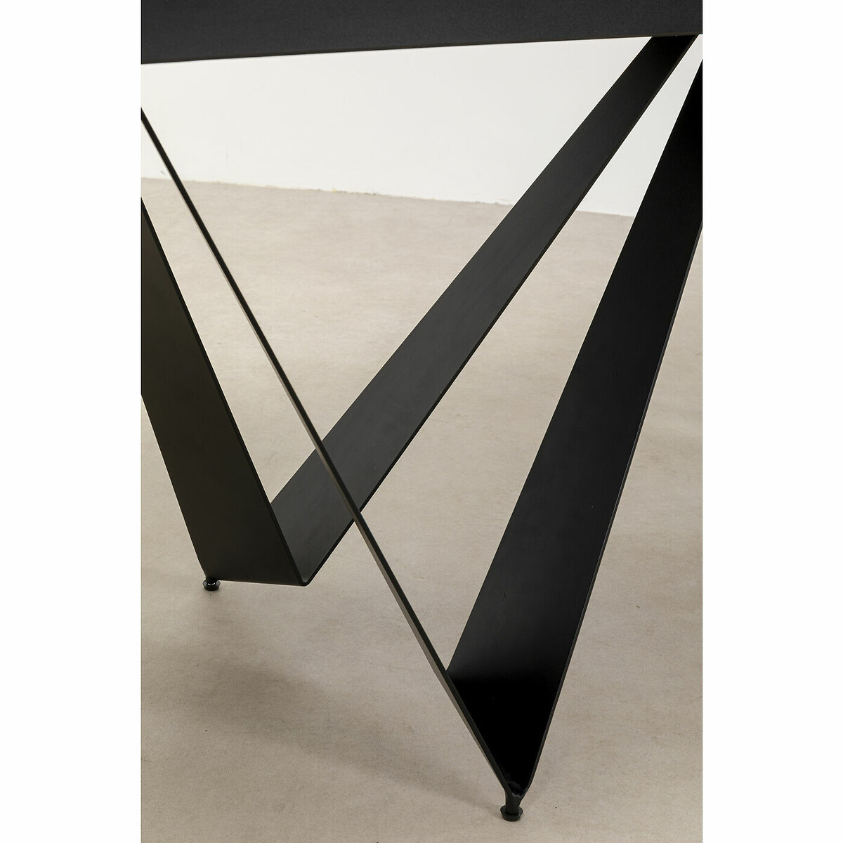 Extension Table Sandra 180(40+40)x90cm black, KARE DESIGN