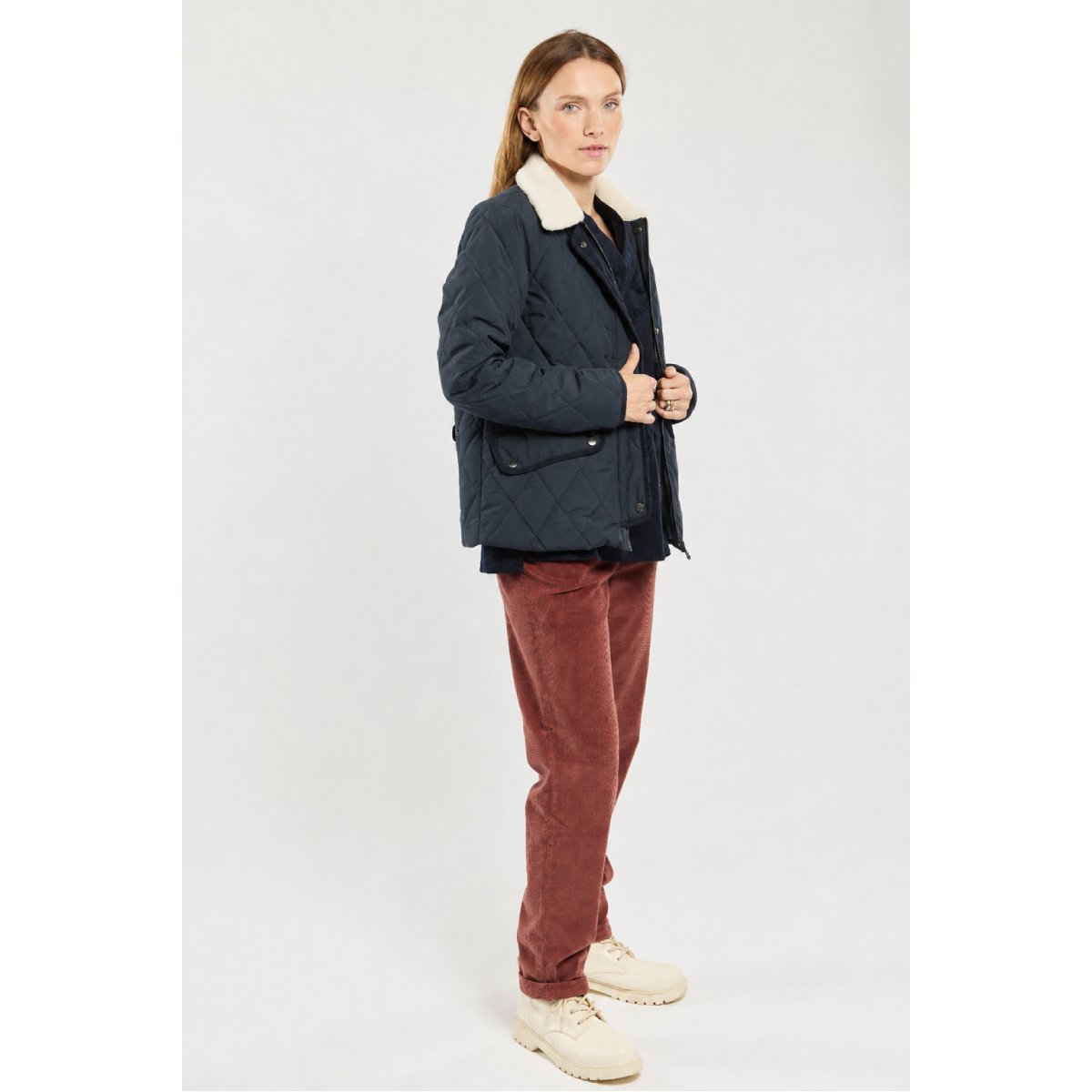 Veste déperlante BLENWISH navy, BERMUDES