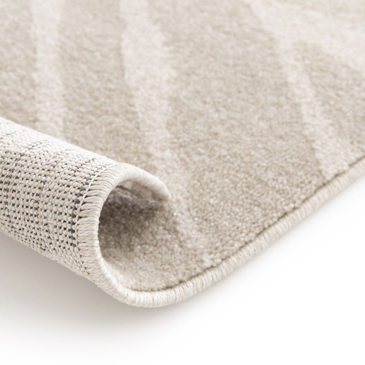 Tapis graphique à motif zébré- ZEBRA beige, DRAWER