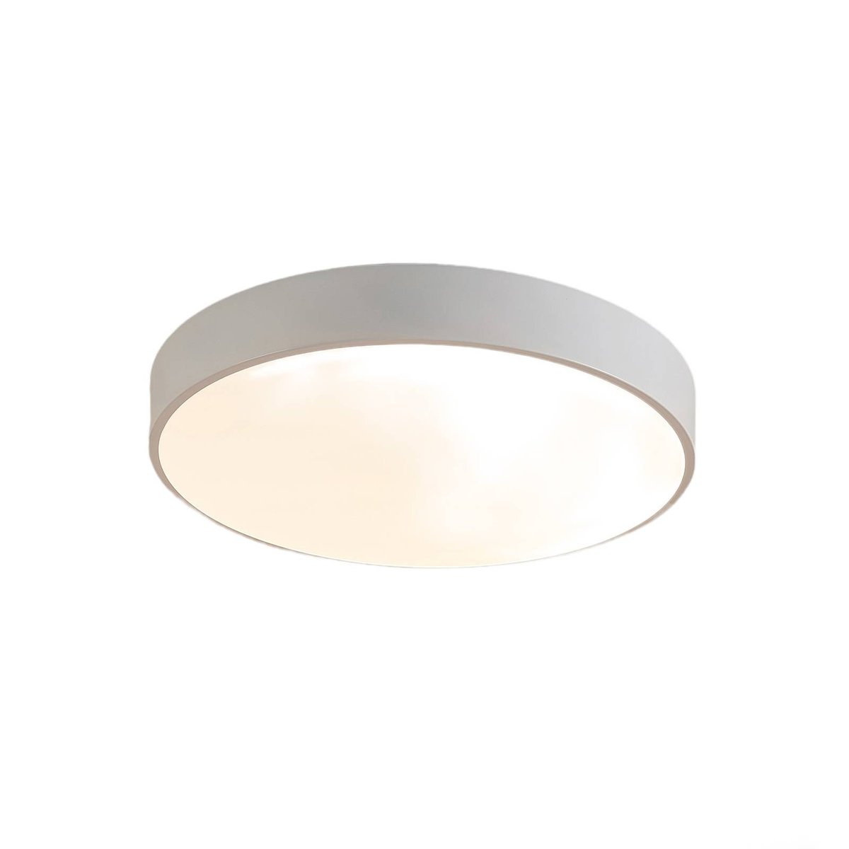 Plafonnier  moderneLED, Simera blanc, LINDBY