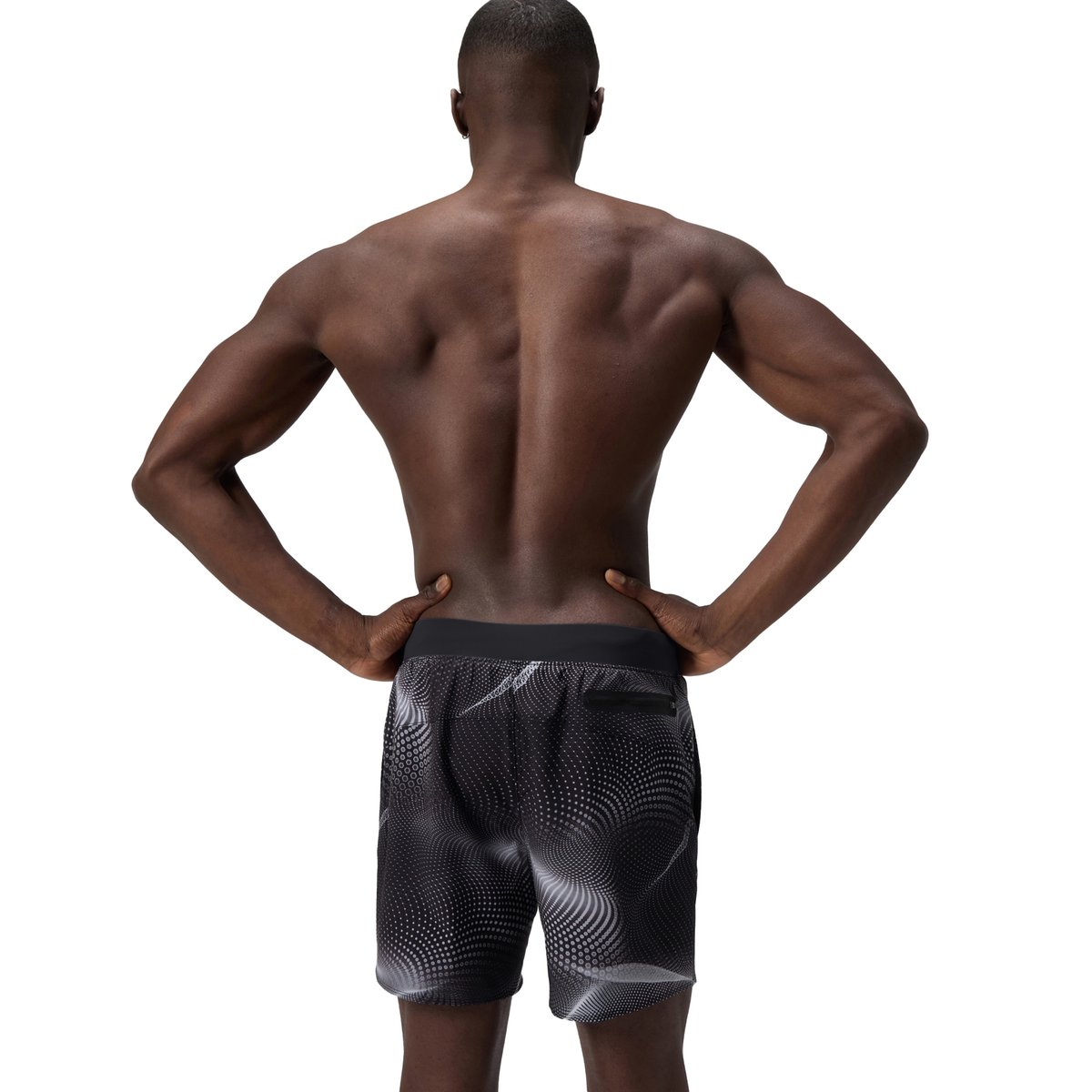 Short de bain motif/style à pois LOOKOUT VOLLEY gris, SPEEDO