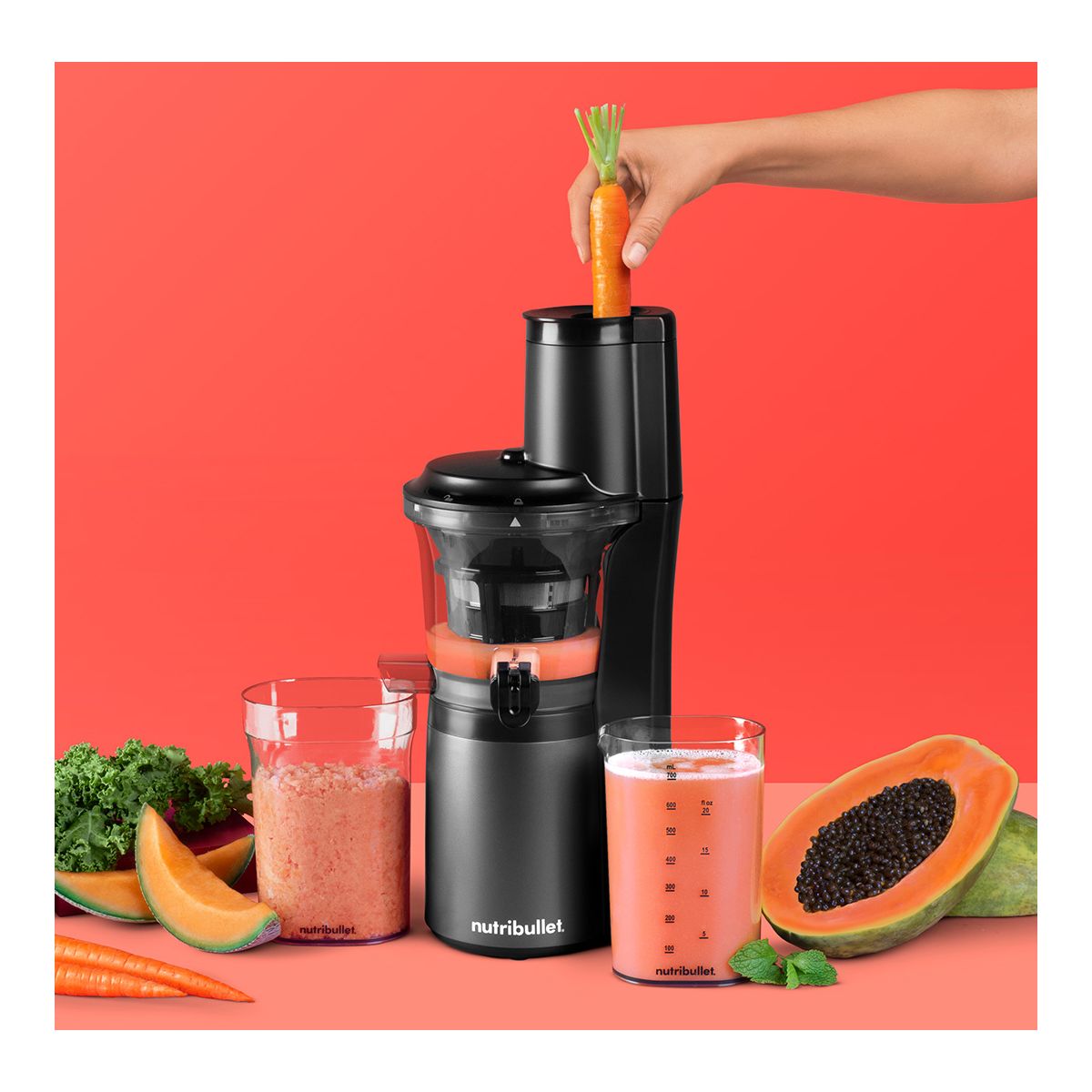 Extracteur de jus NBJ500 couleur unique, NUTRIBULLET