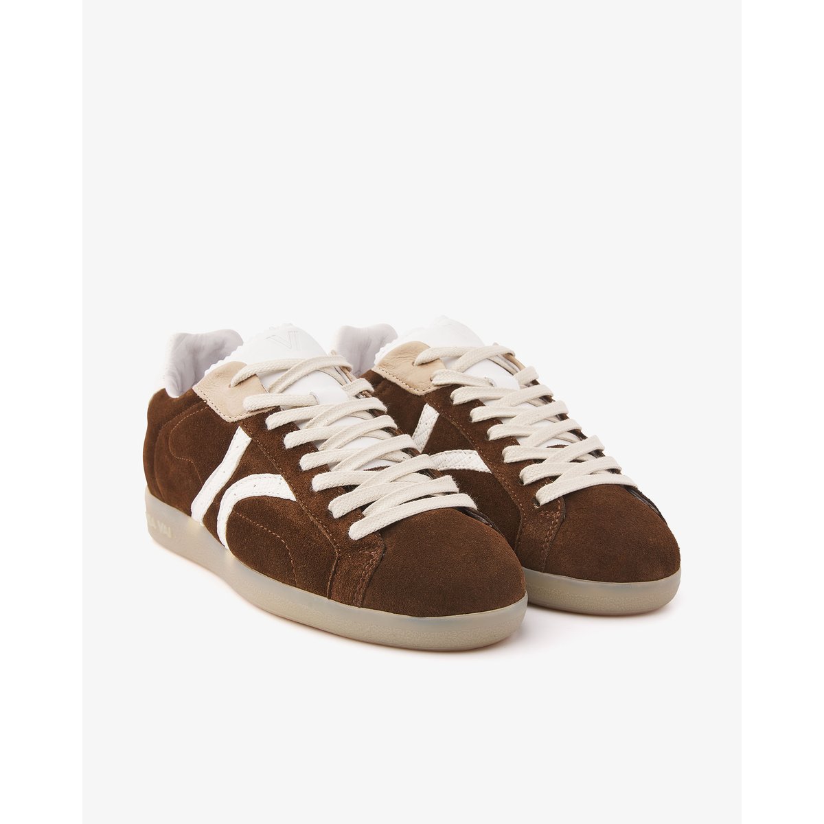 Baskets NILLA KHLOE marron, VIA VAI