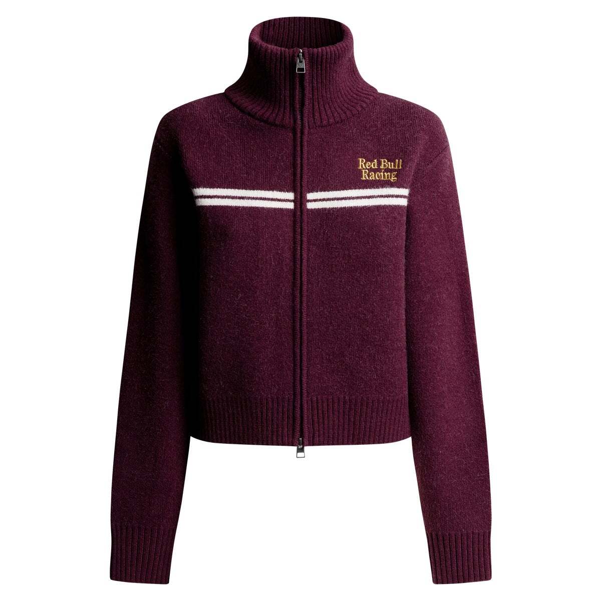 Red Bull Racing Cardigan En Maille Avec Fermeture Éclair rouge bourgogne, PEPE JEANS