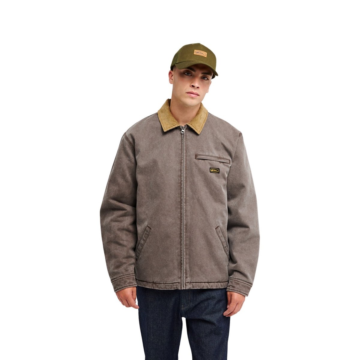 Veste workwear SHAPER PAD LINED marron java, QUIKSILVER