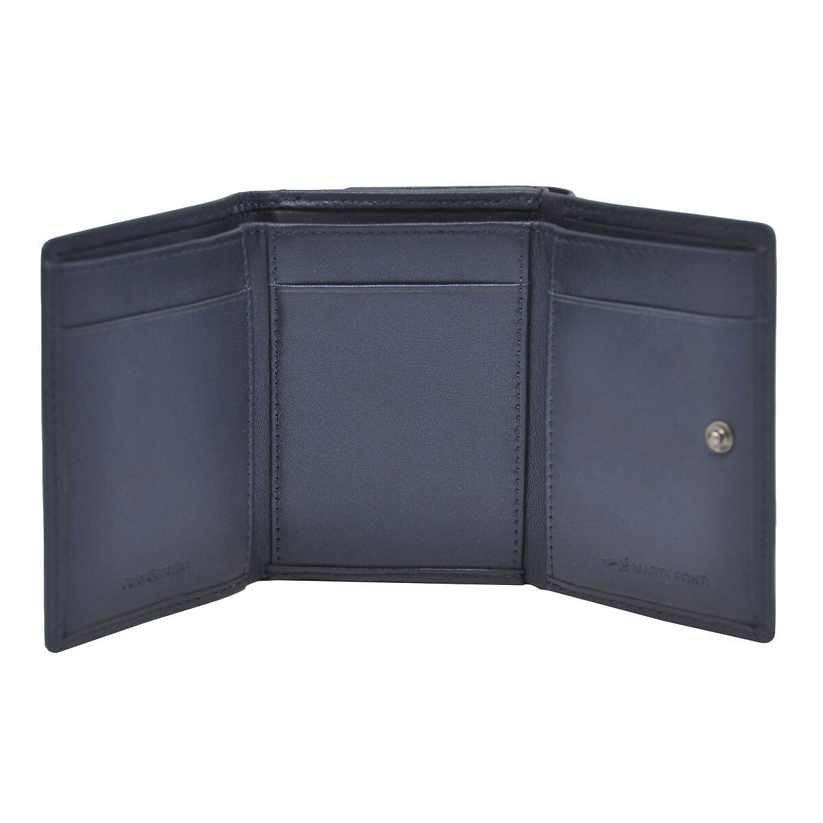 Porta Cartões em pele PEARL, Marta Ponti azul, MARTA PONTI