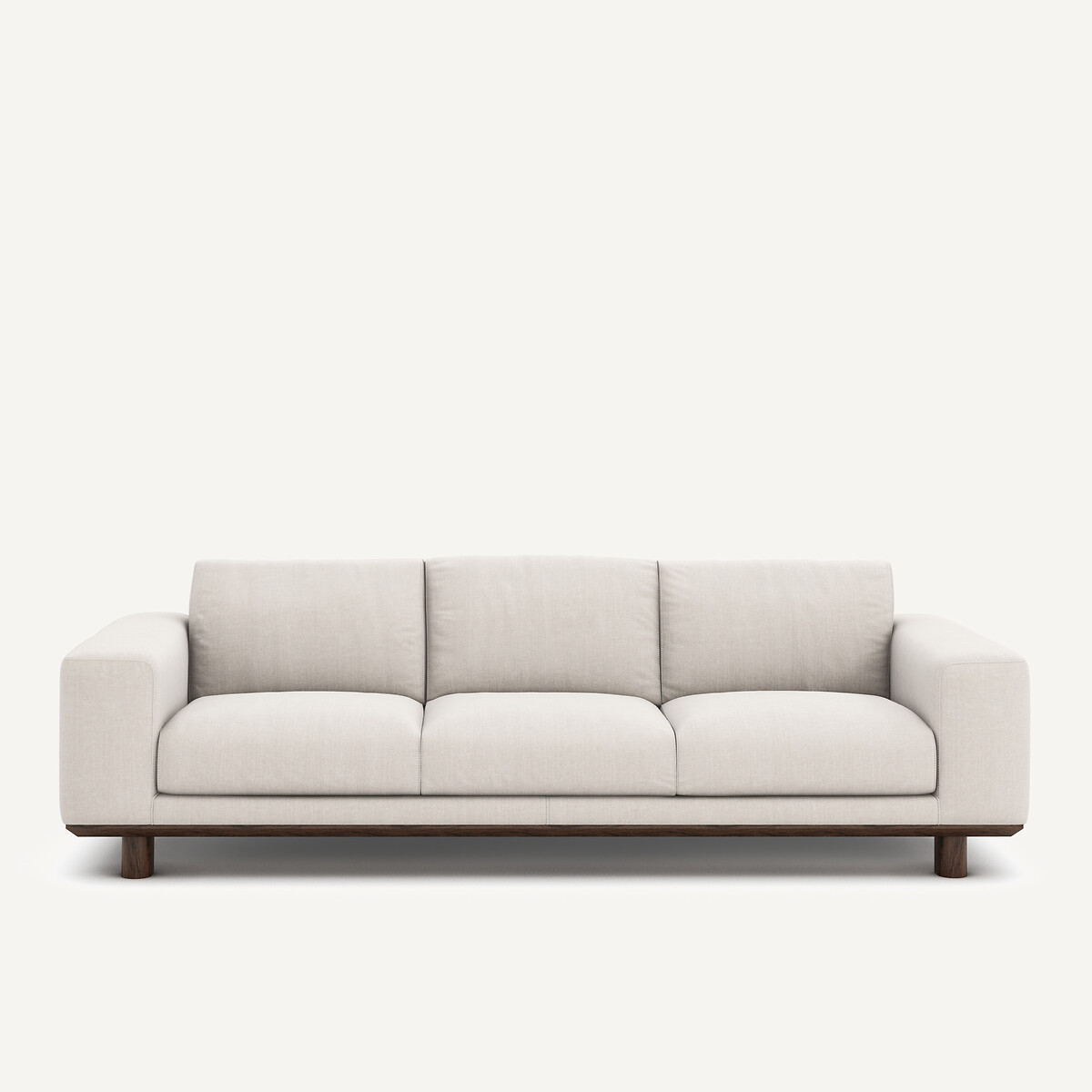 3- oder 4-Sitzer-Sofa, aus Baumwolle und Leinen, CEREA beige, AM.PM