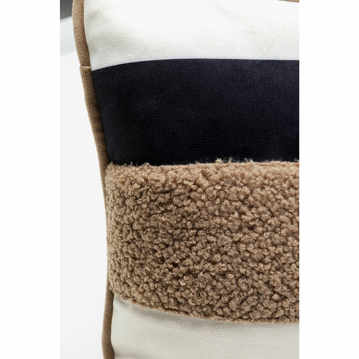 Coussin Vista 50x30cm gris, KARE DESIGN