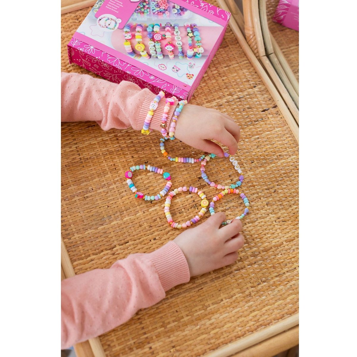 Bracelets Kawaii rose, SYCOMORE