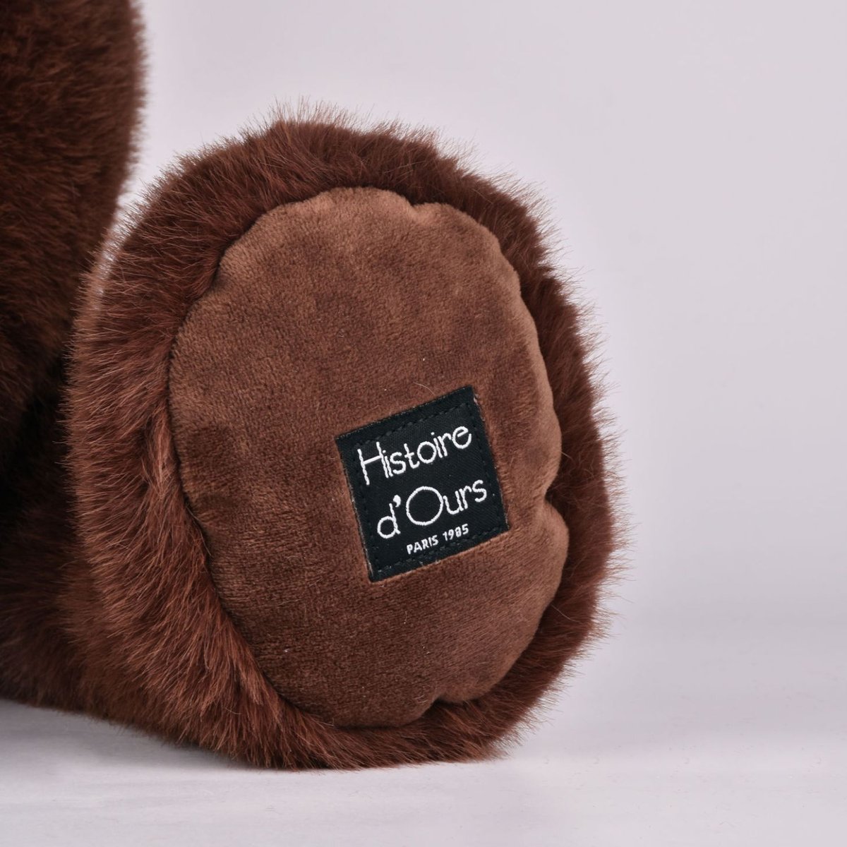 Peluche ours rouge, HISTOIRE D'OURS