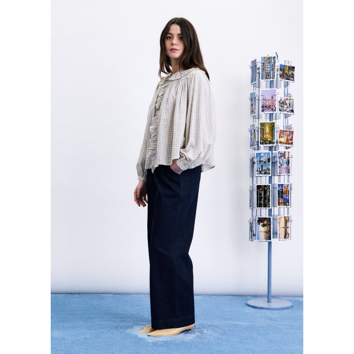 Jean Delphes en coton DELPHES bleu marine, FRNCH
