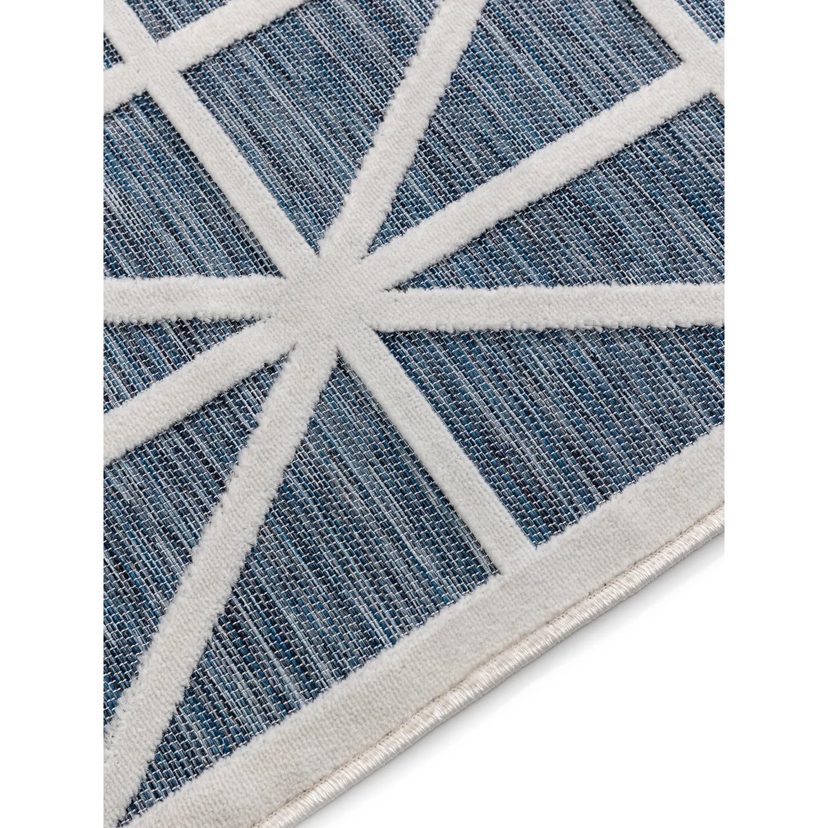 Tapis d'extérieur & intérieur ORION bleu, BENUTA