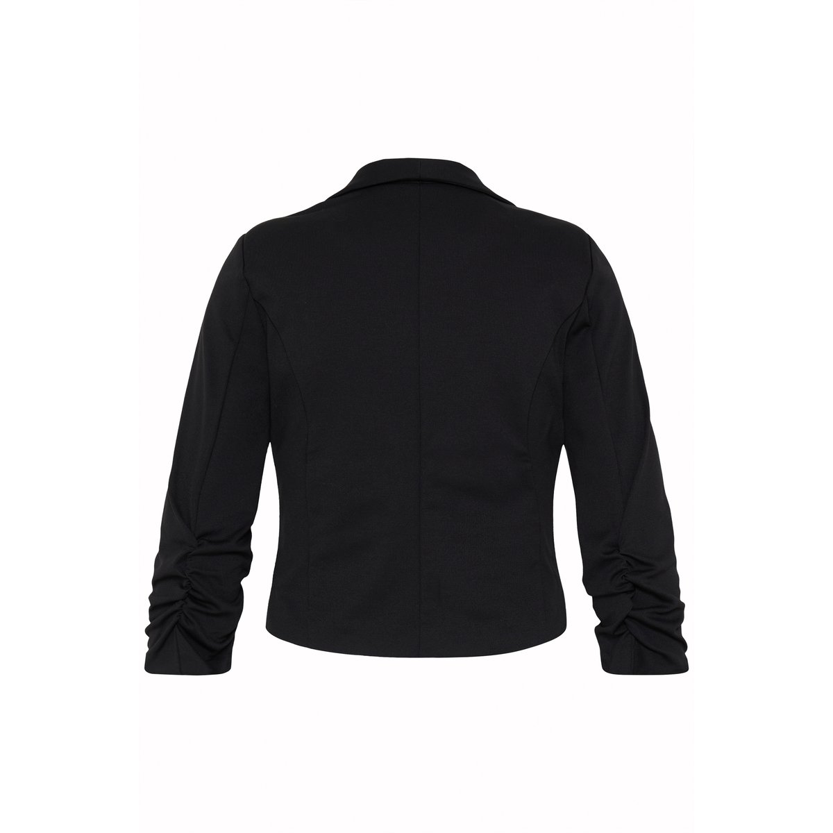 Blazer court, coupe ouverte, manches longues noir, ICHI