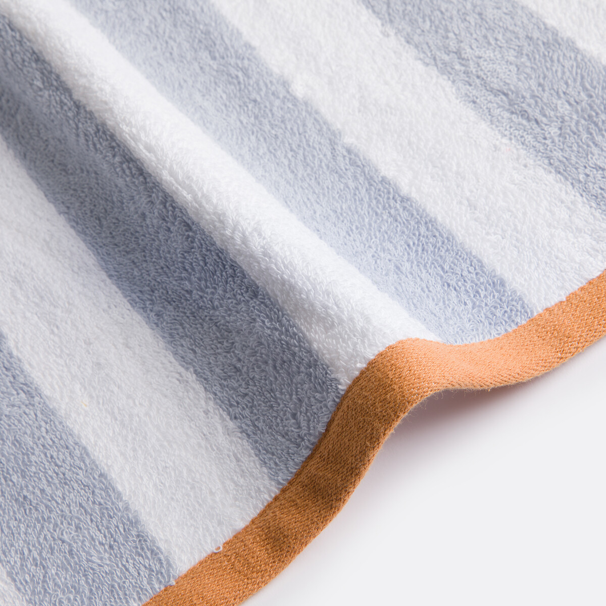 Dani 500g Bath Towel blue/white, LA REDOUTE INTERIEURS