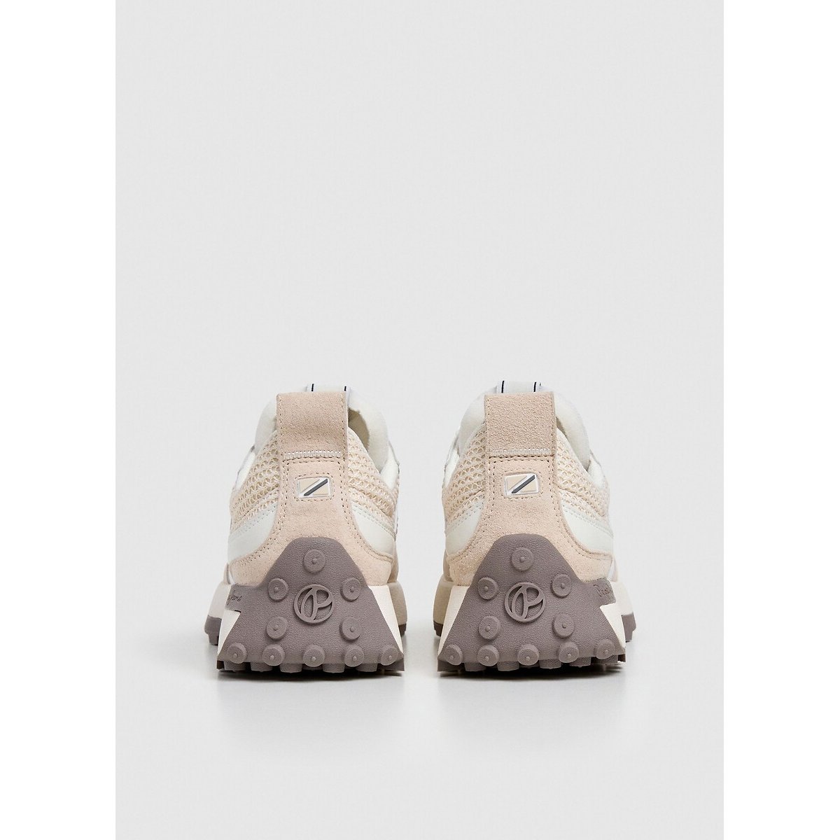 Sneakers Lucky Knitted beige, PEPE JEANS