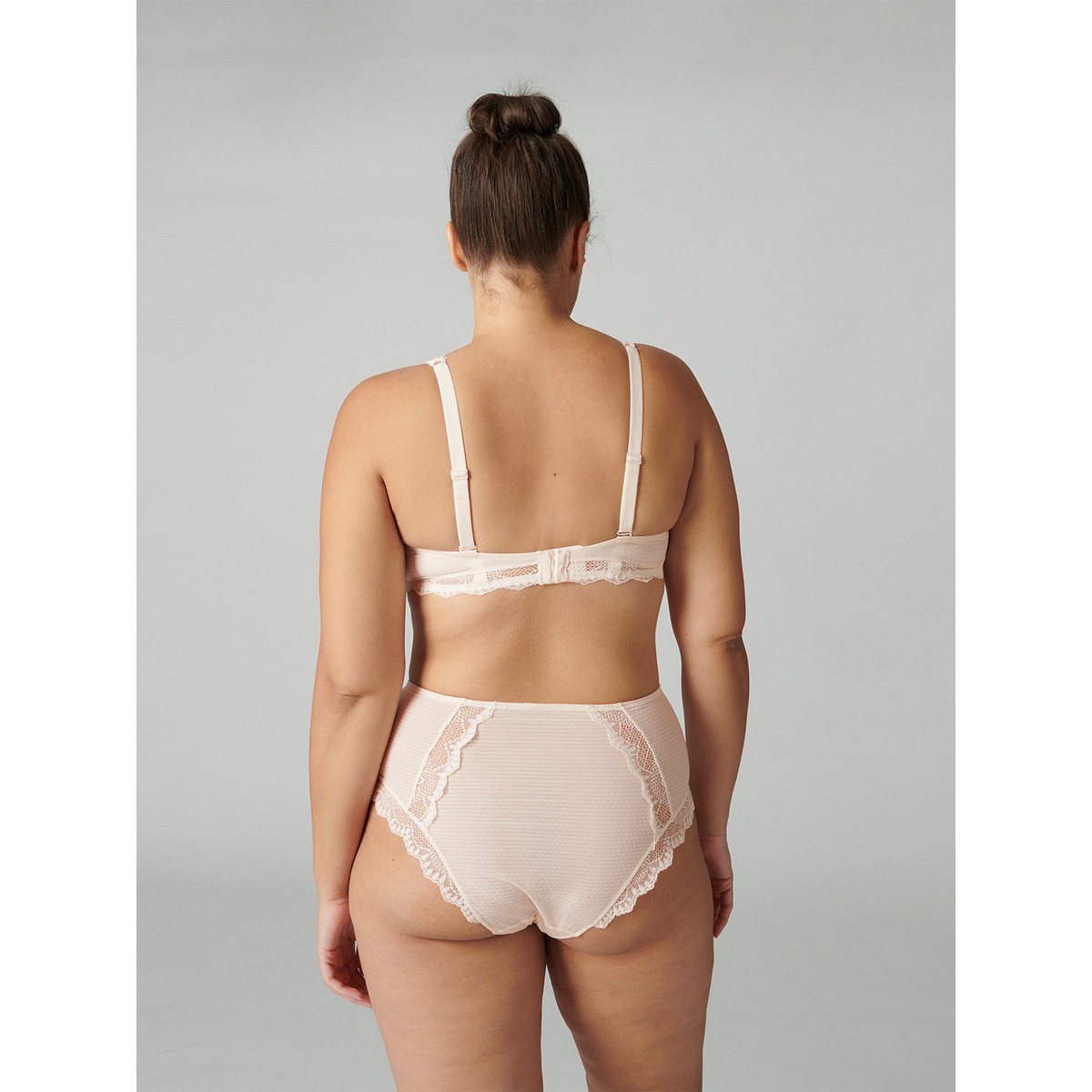 Soutien-gorge corbeille coque, CANDIDE rose, SIMONE PERELE