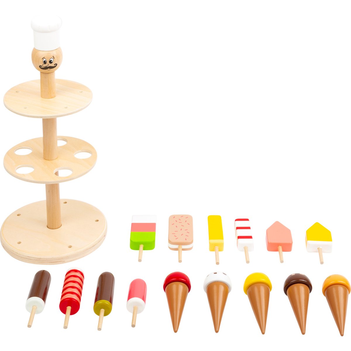Stand de glaces Luigi Gelato beige, SMALL FOOT COMPANY