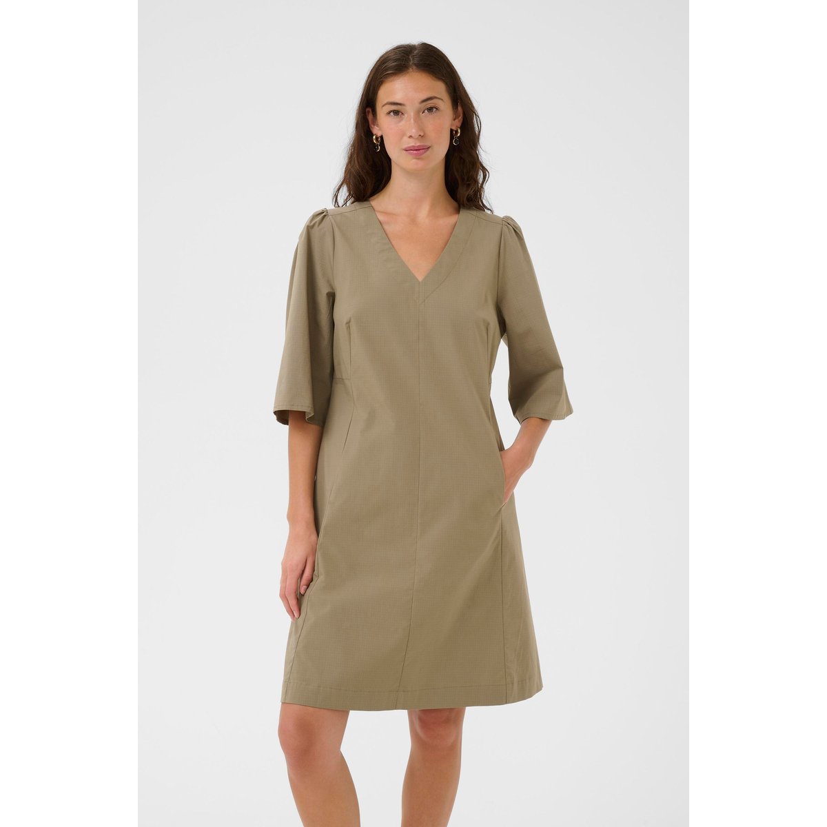 Robe vert dusky green, CULTURE