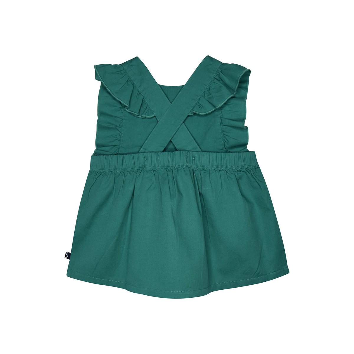Tshirt robe linette twill bebe vert, SUCRE D'ORGE