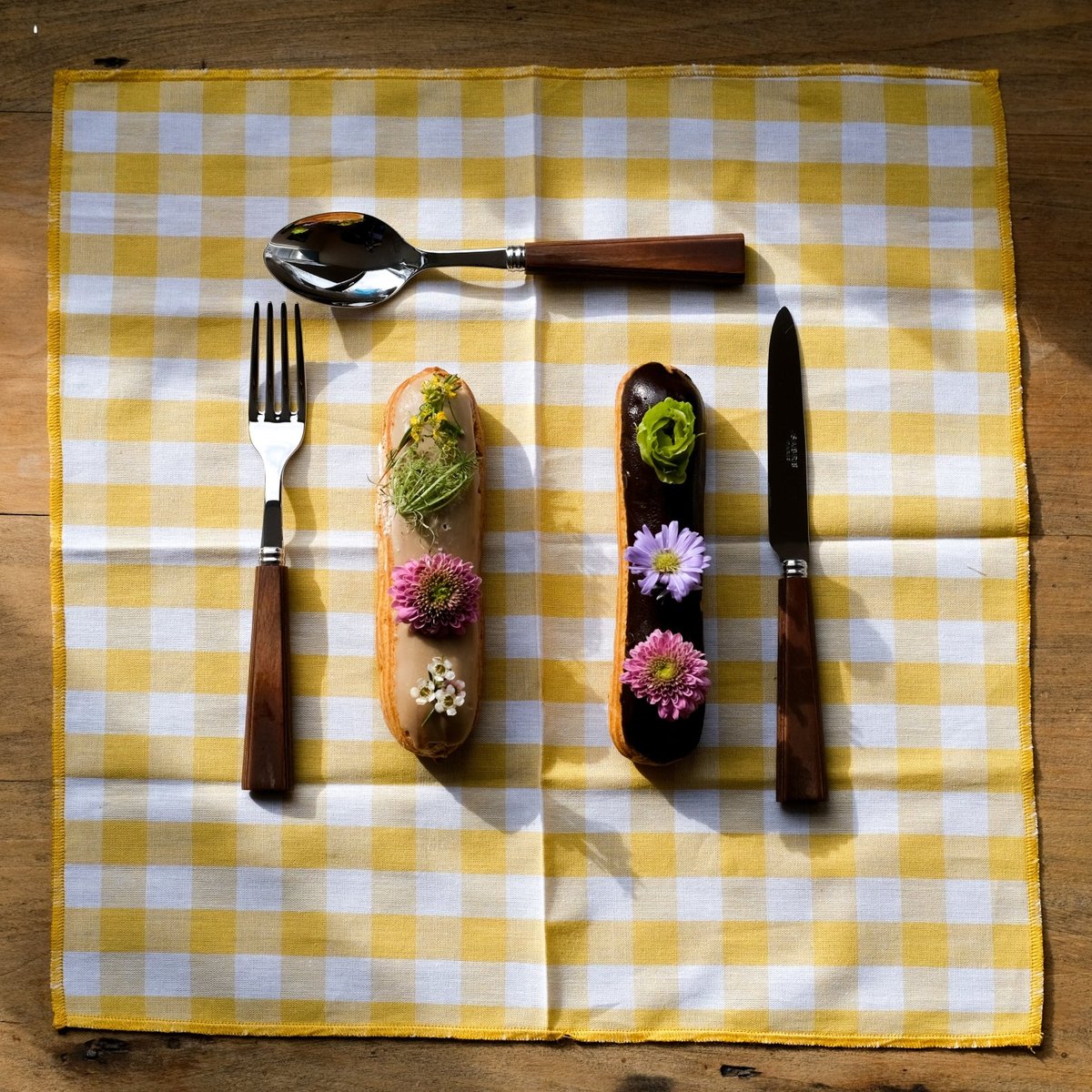 Couteau de table, Nature bois stratifié clair, SABRE