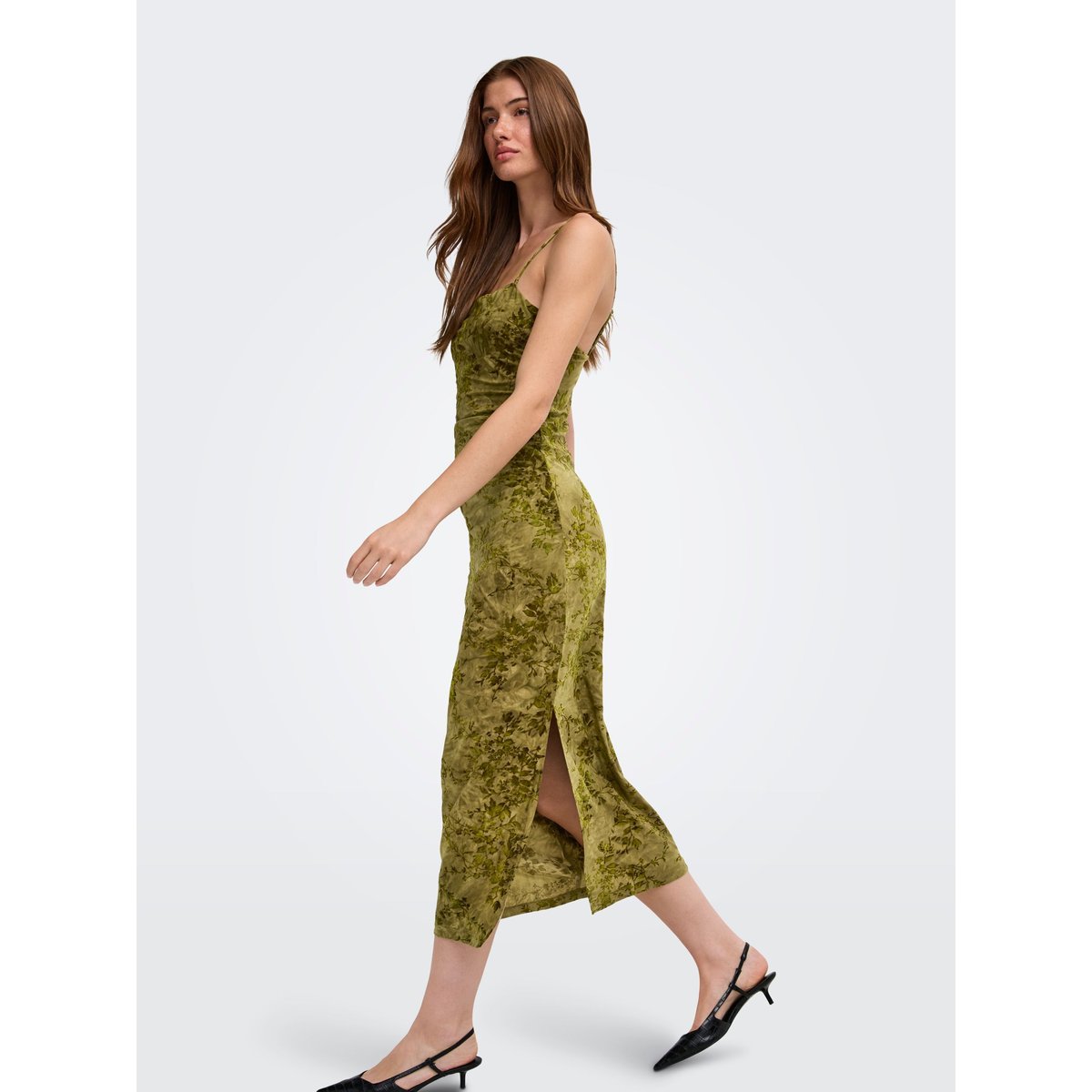 Robe dark olive 1, ONLY