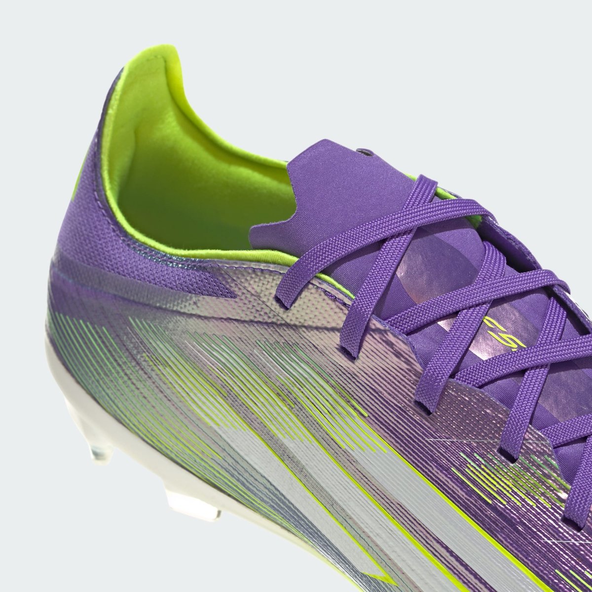Chaussure F50 Pro Terrain Souple Chaussure F50 Pro Terrain Souple purple rush / cloud white / lucid lemon, adidas Performance
