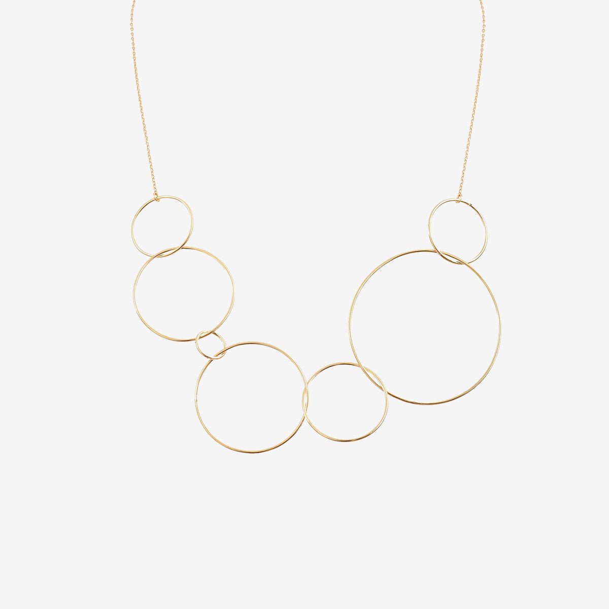 Collier doré - circle doré, CAROLINE NAJMAN