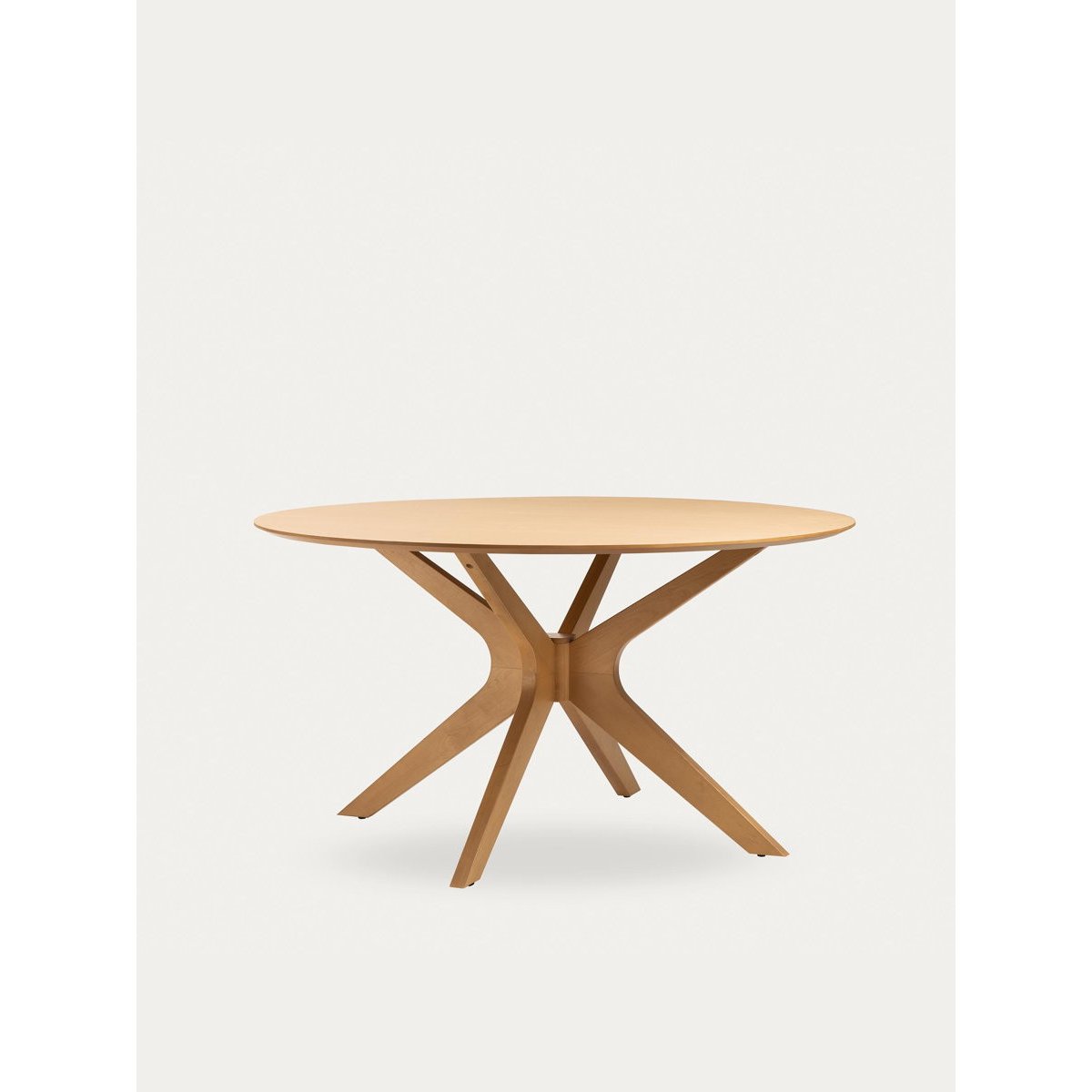 Table à manger Bois - MOORE beige clair, KENAY
