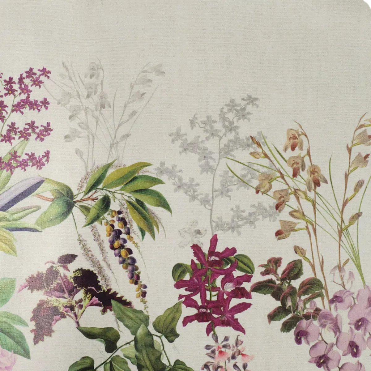 Set vinyle PARFUM D'ORCHIDEE grege, GARNIER THIEBAUT