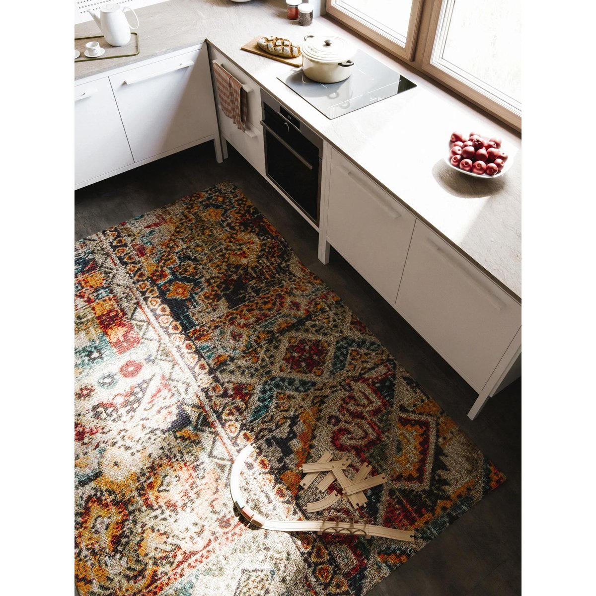 Tapis CASA multicouleur, BENUTA 