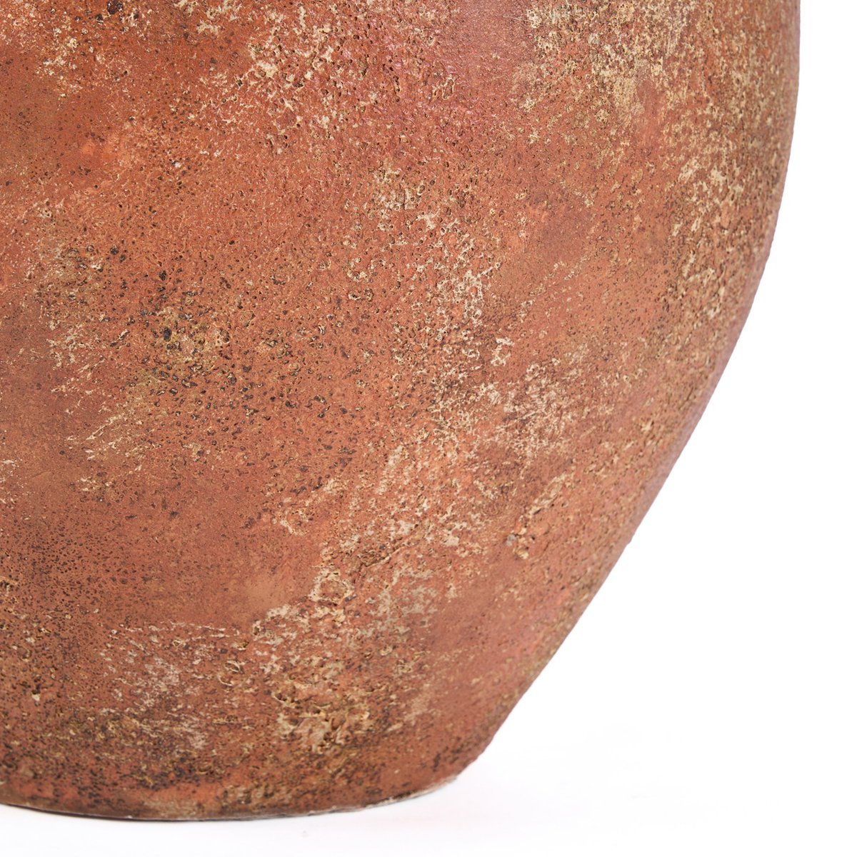 Vase en terre cuite CLAY SILENCE orange, BAZAR BIZAR