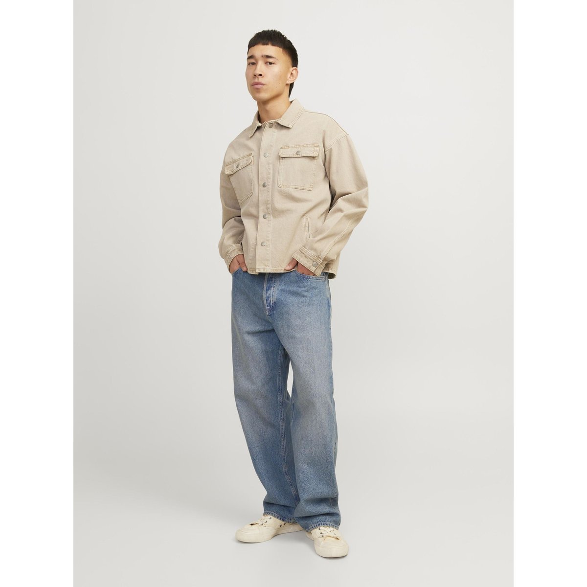 Jean Baggy Fit blue denim, JACK & JONES