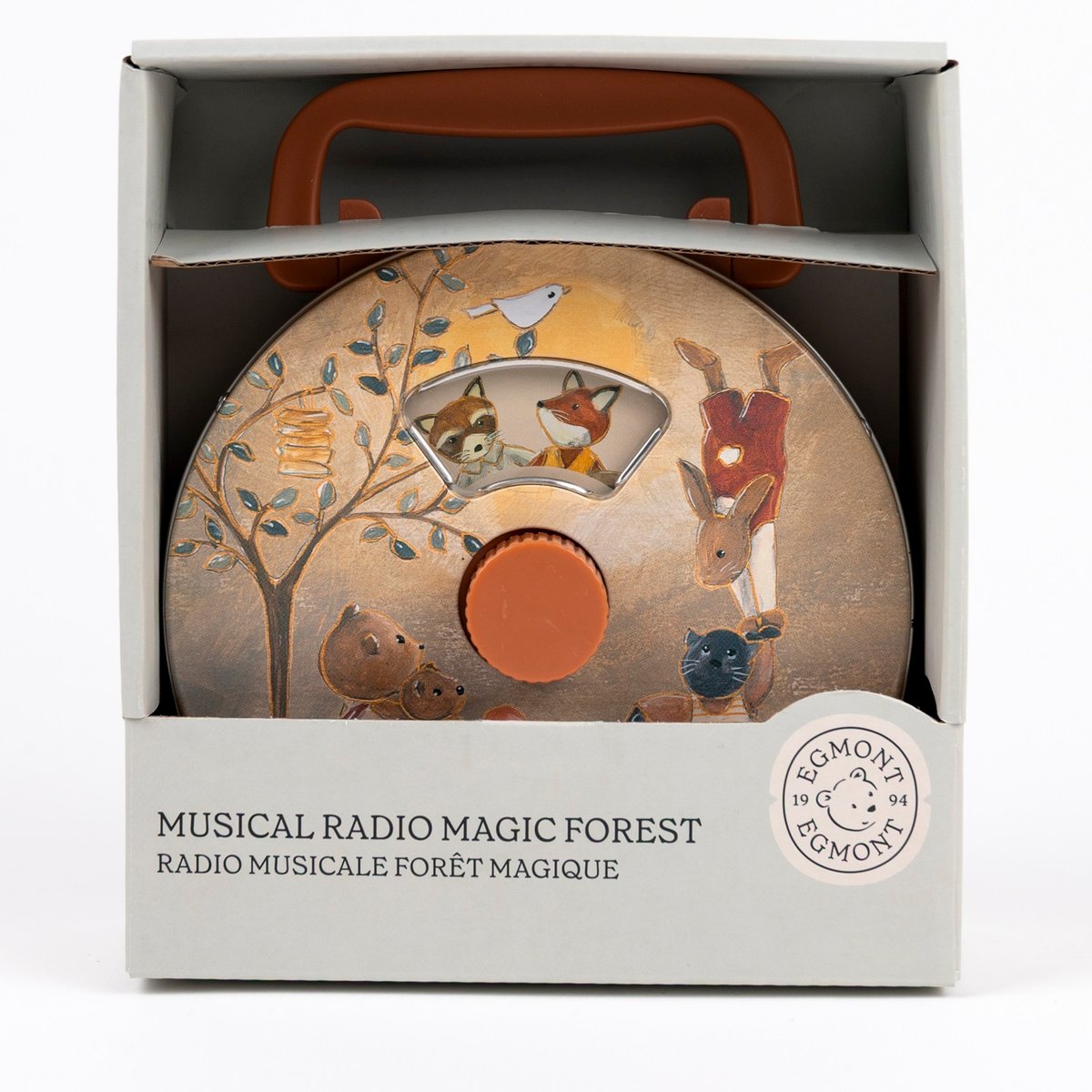 Boite à musique en métal Forêt magique beige, EGMONT TOYS