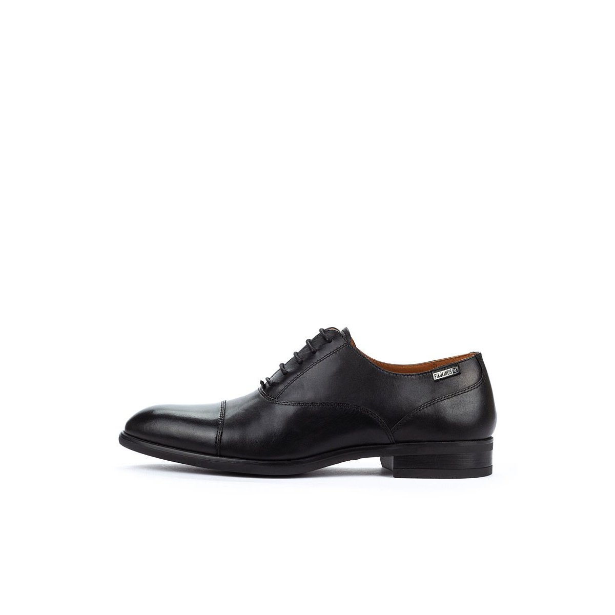 Chaussures à lacets cuir Bristol black, PIKOLINOS