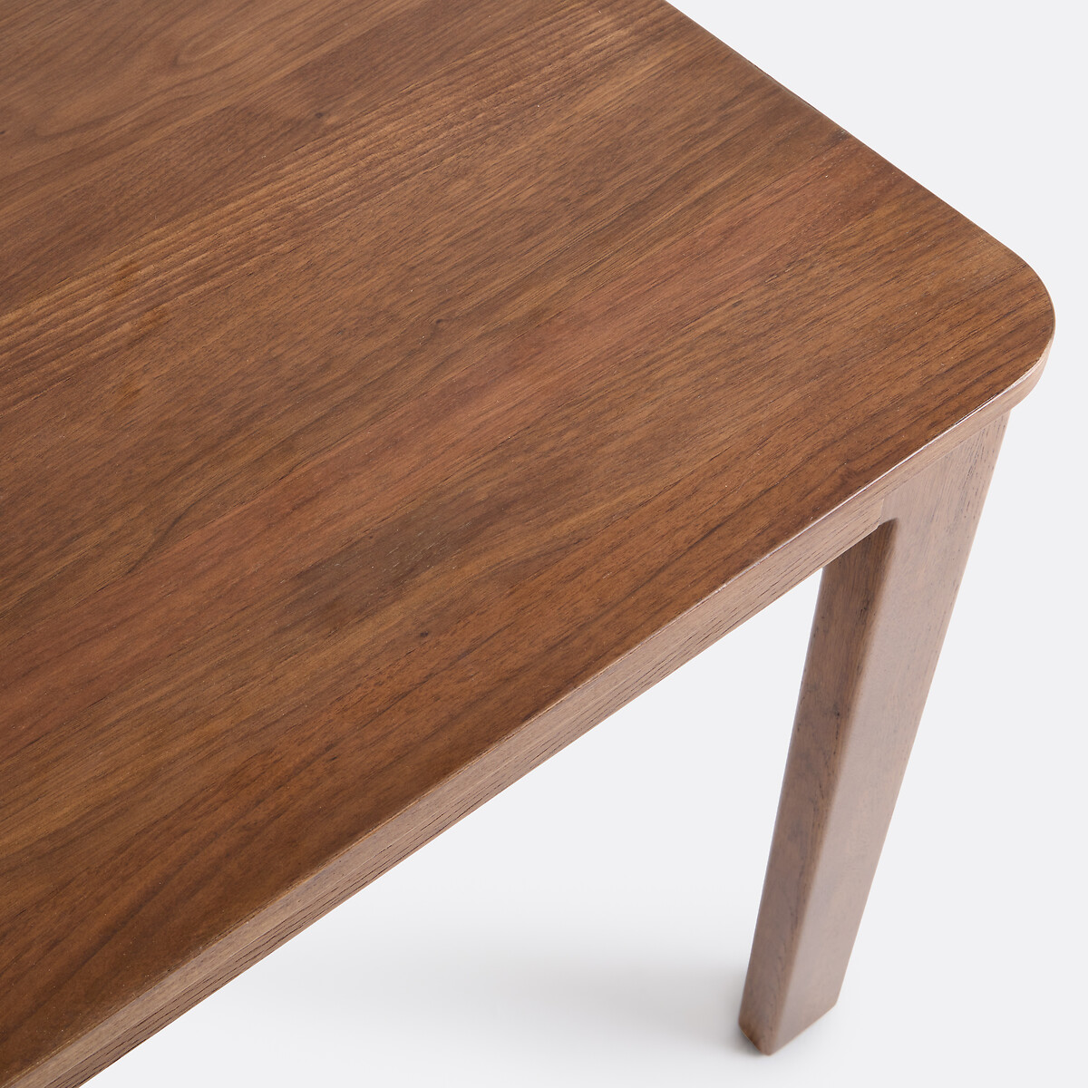 Table à manger, extensible, en plaqué noyer, 6 à 8 couverts, TALET coloris noyer, LA REDOUTE INTERIEURS