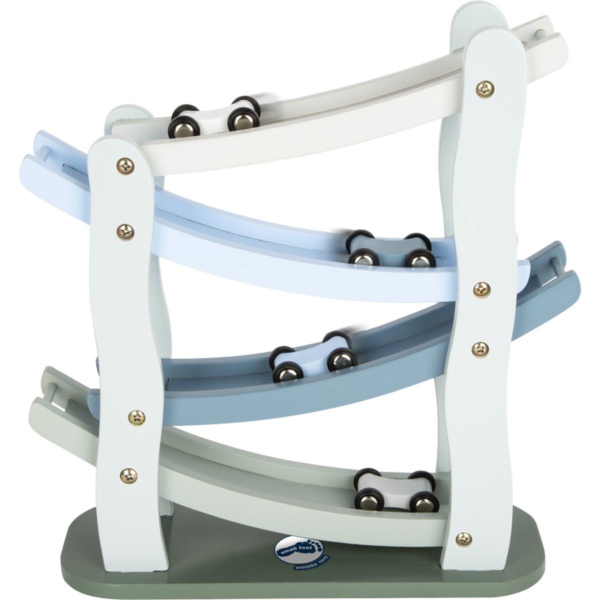 Circuit de course bleu beige, SMALL FOOT COMPANY