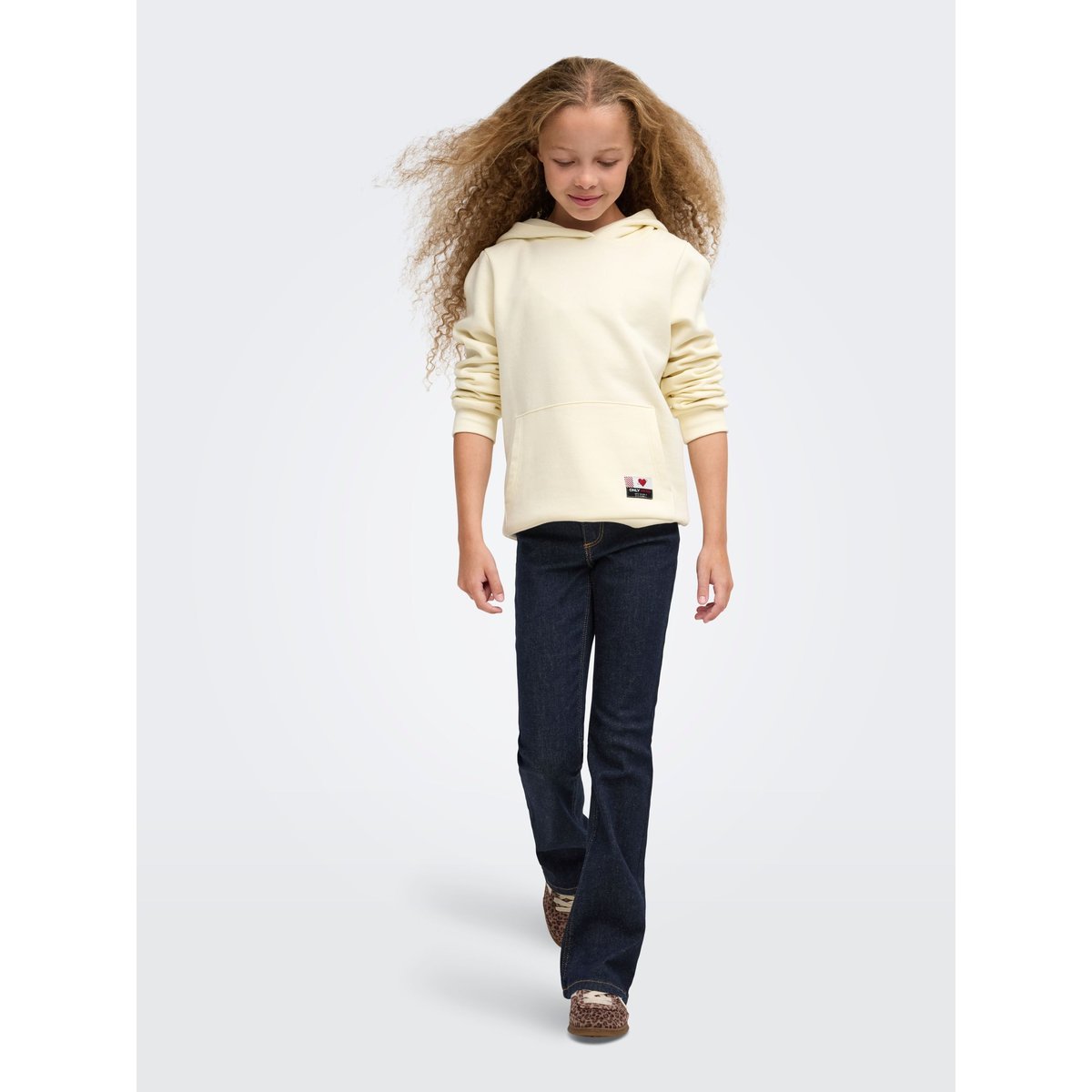 Jean Flared dark blue denim, KIDS ONLY